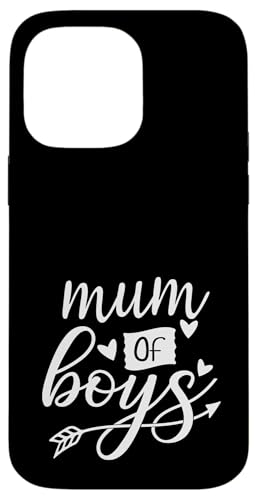 Mum Of Boys Lustige Familienlieblinge, beste Mama zum Muttertag Hülle für iPhone 14 Pro Max von Mum Life Fun