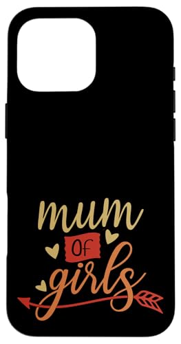 Mum Of Girls, lustige Familienlieblinge, beste Retro-Muttertagslieder Hülle für iPhone 16 Pro Max Mum Of Girls, lustige Familienlieblinge, beste Retro-Muttertagslieder Hülle für iPhone 16 Pro Max von Mum Life Fun
