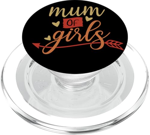 Mum Of Girls, lustige Familienlieblinge, beste Retro-Muttertagslieder PopSockets PopGrip für MagSafe Mum Of Girls, lustige Familienlieblinge, beste Retro-Muttertagslieder PopSockets PopGrip für MagSafe von Mum Life Fun