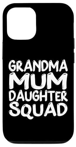 Muttertag Familie Favoriten Spaß Oma Mama Tochter Squad Hülle für iPhone 12/12 Pro Muttertag Familie Favoriten Spaß Oma Mama Tochter Squad Hülle für iPhone 12/12 Pro von Mum Life Fun