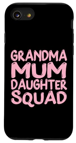 Muttertag Familie Favoriten Spaß Oma Mama Tochter Squad Hülle für iPhone SE (2020) / 7 / 8 von Mum Life Fun