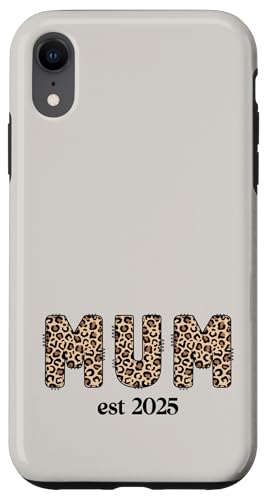 Supercute Mumlife Love Muttertag Leopard Mama Est 2025 Hülle für iPhone XR Supercute Mumlife Love Muttertag Leopard Mama Est 2025 Hülle für iPhone XR von Mum Life Fun