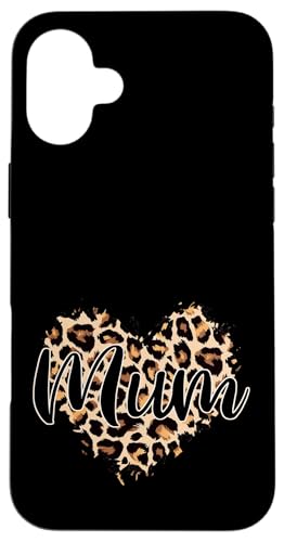 Supercute Mumlife Love Muttertags-Special für eine Leoparden-Mama Hülle für iPhone 16 Plus Supercute Mumlife Love Muttertags-Special für eine Leoparden-Mama Hülle für iPhone 16 Plus von Mum Life Fun