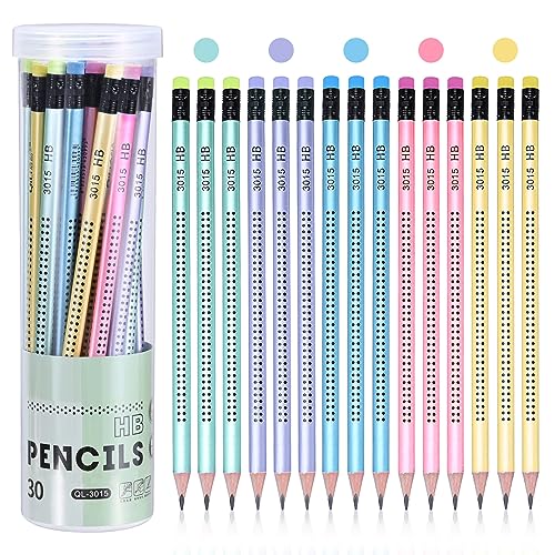 MumdoYAL Bleistifte mit radiergummi,pencils, Radiergummi und Zeichenwerkzeuge, 30 Stück von MumdoYAL