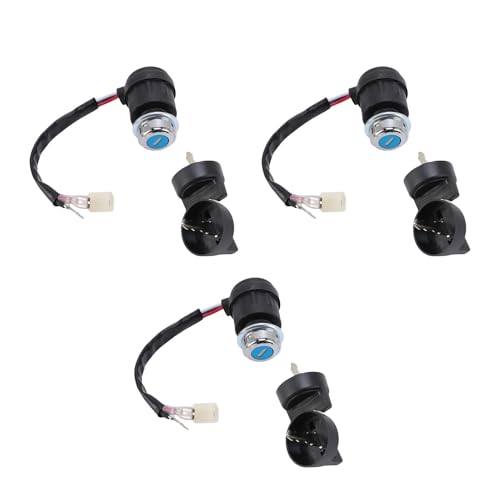 3 -Pack -Gasgenerator Zündschalter mit Schlüssel, Kompatibel mit 170F 186F -Motoren, 3 Drahtwater -Profiz -Design, Einfacher Austausch für Benzingeneratoren, Mini -Tiller 3 -Pack -Gasgenerator Zündschalter mit Schlüssel, Kompatibel mit 170F 186F -Motoren, 3 Drahtwater -Profiz -Design, Einfacher Austausch für Benzingeneratoren, Mini -Tiller von Mumusuki
