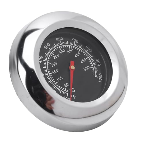 BBQ-Thermometer 100-1000 ° F, 76 Mm Dial aus Edelstahl-Grill Temperaturmesser mit M10-Schraubengewinde und Flügelmutter-Grill-Ofen-Thermometer Für die Hauskochen BBQ-Thermometer 100-1000 ° F, 76 Mm Dial aus Edelstahl-Grill Temperaturmesser mit M10-Schraubengewinde und Flügelmutter-Grill-Ofen-Thermometer Für die Hauskochen von Mumusuki