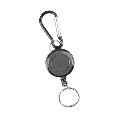 Einziehbarer Schlüsselanhänger, Abzeichen-Halter, Diebstahlschutz, Schlüsselhalter, Anti-Verlust, Kartenhalter, Schlüsselhalter, einfach zu bedienen von Mumuve