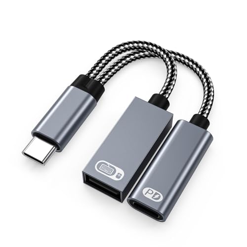 Mumuve 60 W Ladeadapter Typ C auf USB-Adapter und Splitter, reisefreundlich, lädt Kurzschluss-Schutz für Telefon und Tablet Mumuve 60 W Ladeadapter Typ C auf USB-Adapter und Splitter, reisefreundlich, lädt Kurzschluss-Schutz für Telefon und Tablet von Mumuve