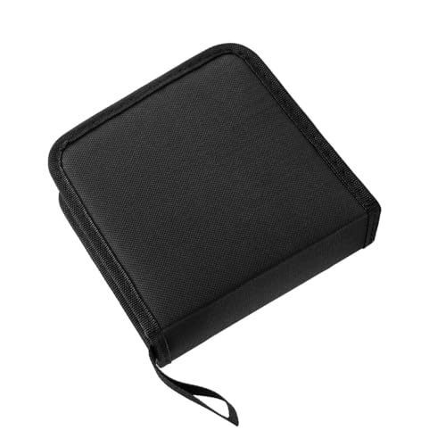Mumuve Oxford Cloth CD-Halterung für 40 Tablets, wasserdicht und verschleißfest, für schnellen Zugriff während der Fahrt Mumuve Oxford Cloth CD-Halterung für 40 Tablets, wasserdicht und verschleißfest, für schnellen Zugriff während der Fahrt von Mumuve