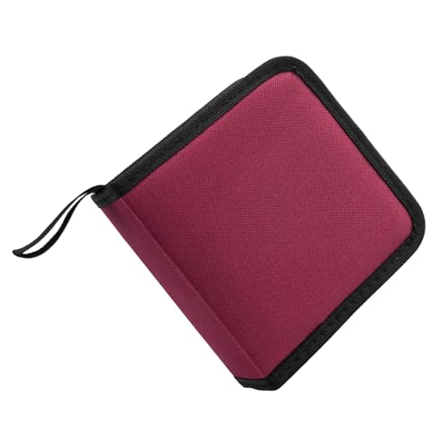 Mumuve Oxford Cloth CD-Halterung für 40 Tablets, wasserdicht und verschleißfest, für schnellen Zugriff während der Fahrt Mumuve Oxford Cloth CD-Halterung für 40 Tablets, wasserdicht und verschleißfest, für schnellen Zugriff während der Fahrt von Mumuve