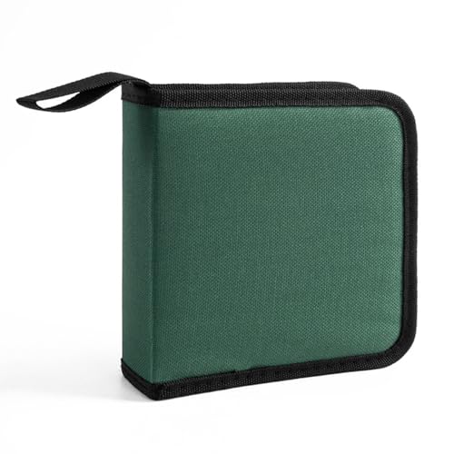 Mumuve Oxford Cloth CD-Halterung für 40 Tablets, wasserdicht und verschleißfest, für schnellen Zugriff während der Fahrt Mumuve Oxford Cloth CD-Halterung für 40 Tablets, wasserdicht und verschleißfest, für schnellen Zugriff während der Fahrt von Mumuve