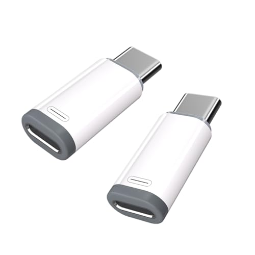 Mumuve Typ-C-Adapter, Aluminium-Ladeadapter für schnelles Laden und stabile Datenübertragung, Taschengröße für Phone 16 Mumuve Typ-C-Adapter, Aluminium-Ladeadapter für schnelles Laden und stabile Datenübertragung, Taschengröße für Phone 16 von Mumuve