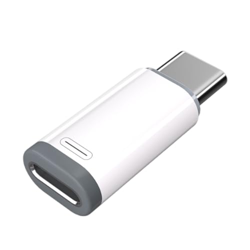 Mumuve Typ-C-Adapter, Aluminium-Ladeadapter für schnelles Laden und stabile Datenübertragung, Taschengröße für Phone 16 Mumuve Typ-C-Adapter, Aluminium-Ladeadapter für schnelles Laden und stabile Datenübertragung, Taschengröße für Phone 16 von Mumuve