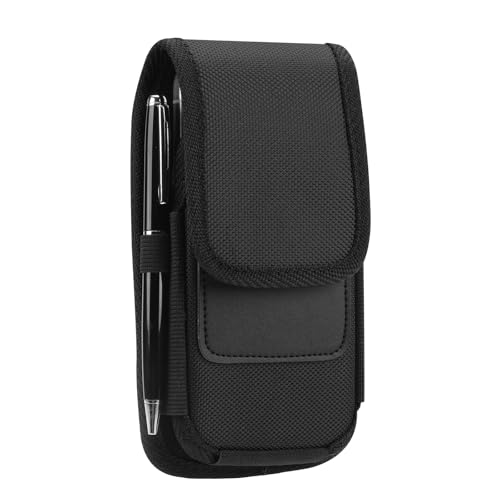 Nylon-Handy-Holster mit Gürtelclip, Tragetaschen, Hüfttasche, Handyhalter Nylon-Handy-Holster mit Gürtelclip, Tragetaschen, Hüfttasche, Handyhalter von Mumuve
