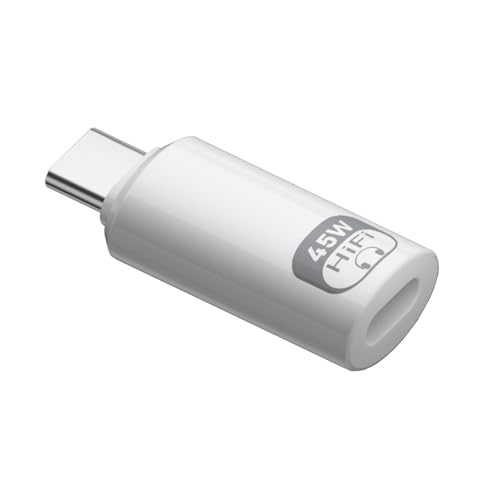 USB-C-Stecker auf 8-polige Buchse, Konverter, Typ-C-Adapter, PD45W, schnelles Laden und Musikanruf-Funktionalität USB-C-Stecker auf 8-polige Buchse, Konverter, Typ-C-Adapter, PD45W, schnelles Laden und Musikanruf-Funktionalität von Mumuve