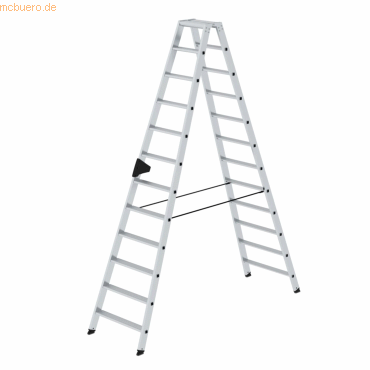 Munk Stehleiter 40228 beidseitig 2x12 Stufen von Munk