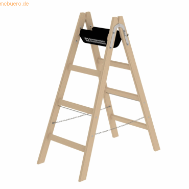 Munk Stehleiter Holz 33208 2x4 Sprossen Munk Stehleiter Holz 33208 2x4 Sprossen von Munk