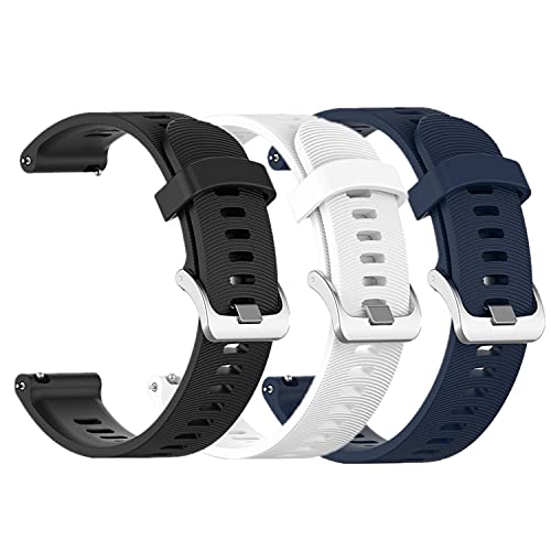 Muovrto Armband für Garmin vivoactive 3/Venu/Venu Sq/Forerunner 245/645,Smartwatch Ersatzarmbänder für Garmin Vivomove Trend/Forerunner 158/55 von Muovrto