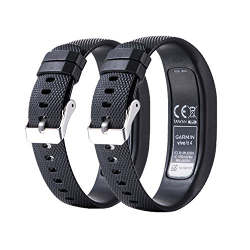Muovrto Ersatz Armband für Garmin Vivofit 4,Silikon Armbänder Smartwatch Wechselarmband von Muovrto