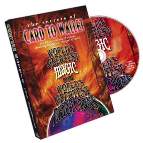 Card To Wallet (World's Greatest Magic) | DVD | Card Magic | Close Up von Murphy's Magic Supplies, Inc.