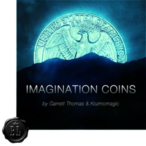 Imagination Coins UK (DVD und Gimmicks) von Garrett Thomas und Kozmomagic | DVD | Geld | Coin Magic | Close Up von Murphy's Magic Supplies, Inc.