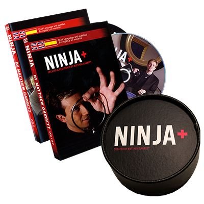 Ninja+ Deluxe Black (Gimmicks & DVD) von Matthew Garrett, Zaubertrick, Close Up Magic von Murphy's Magic Supplies, Inc.
