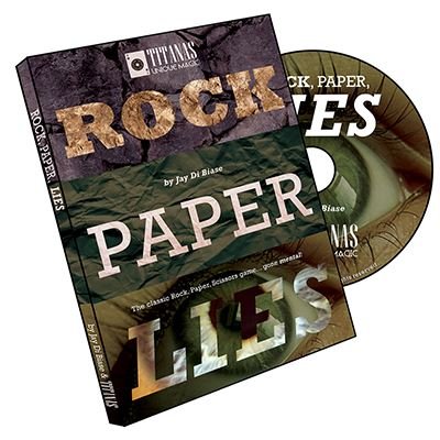 Rock, Papier, Lügen von Jay Di Biase und Titanas Magic Productions | DVD Rock, Papier, Lügen von Jay Di Biase und Titanas Magic Productions | DVD von Murphy's Magic Supplies, Inc.
