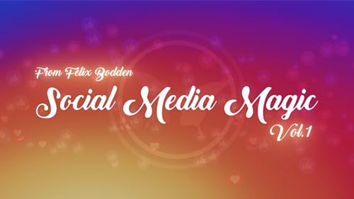 Social Media Magic Volume 1 (DVD und Gimmicks) von Felix Bodden | DVD | Street Magician von Murphy's Magic Supplies, Inc.