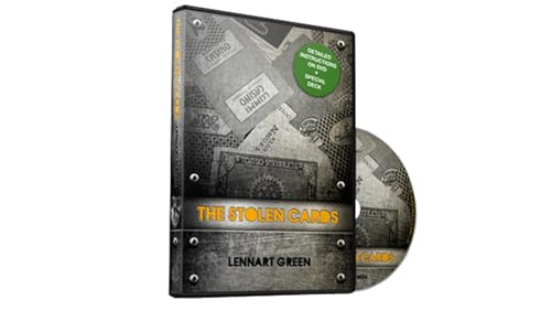 The Stolen Cards (DVD und Deck) von Lennart Green und Luis De Matos | Card Magic | Close Up von Murphy's Magic Supplies, Inc.