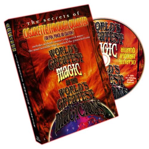 World's Greatest Magic: Cigarette Through Quarter - DVD World's Greatest Magic: Cigarette Through Quarter - DVD von Murphy's Magic Supplies, Inc.