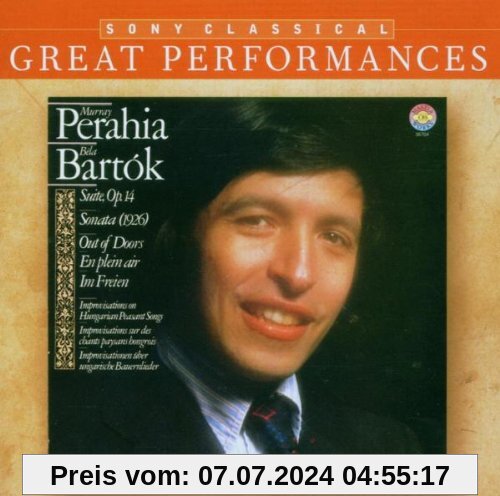 Greatperformances - Bartok: Sonata / Improvisatation von Murray Perahia
