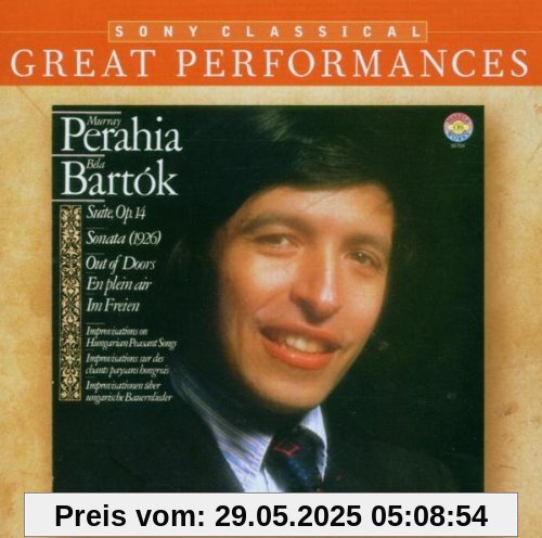 Greatperformances - Bartok: Sonata / Improvisatation von Murray Perahia