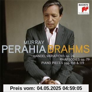 Händel Variationen op. 24 / Rhapsodien op. 79 / Klavierstücke opp. 118 & 119 von Murray Perahia