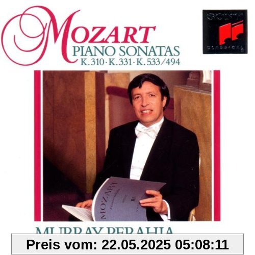 Klaviersonaten 8, 11 und KV 533 von Murray Perahia