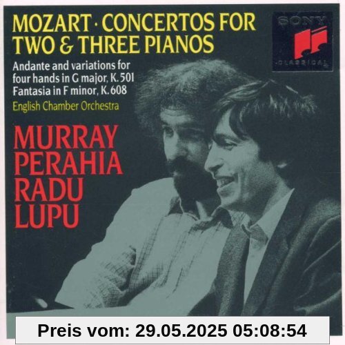 Konzerte für 2 Klaviere von Murray Perahia