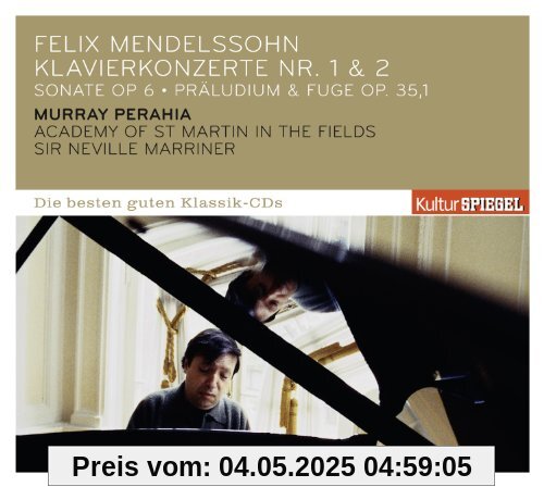 Kulturspiegel- Die besten guten Klassik-CDs: Klavierkonzerte von Murray Perahia