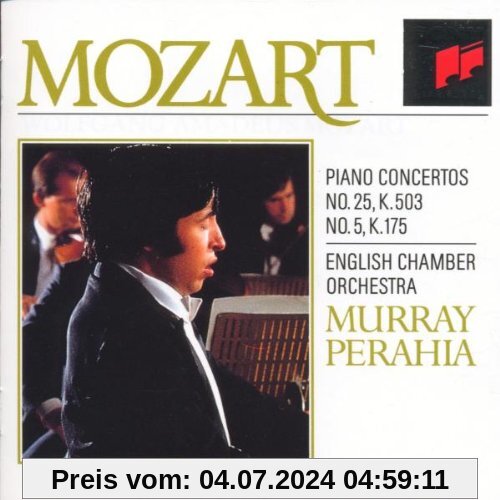 W.A. Mozart: Klavierkonzerte Nr. 25 und Nr. 5 von Murray Perahia