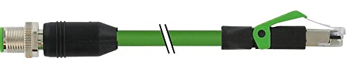 M12 Stecker 0° / RJ45 Stecker 0° geschirmt Ethernet von Murrelektronik stay connected