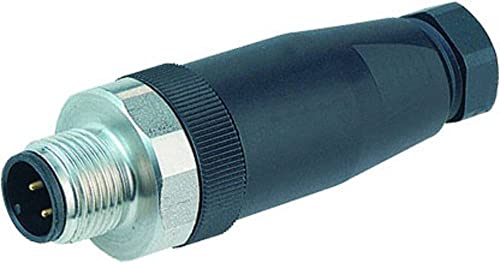 M12 Stecker ger. selbstanschließbar Schraubklemme V4A von Murrelektronik stay connected