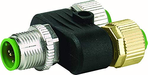 T-Stück 5 polig Stecker/ 5 polig Buchse M12 geschirmt T-Stück 5 polig Stecker/ 5 polig Buchse M12 geschirmt von Murrelektronik stay connected