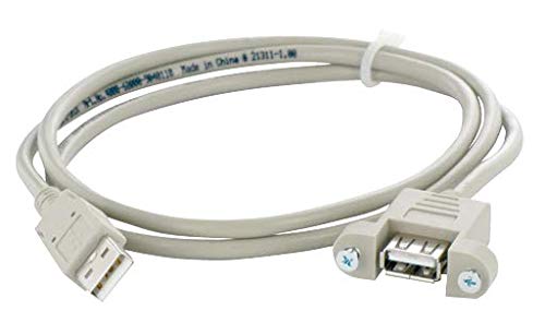 USB-A Durchführung Stift/Buchse mit 1m Leitung von Murrelektronik stay connected