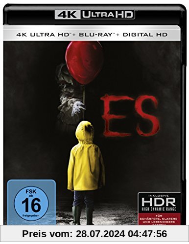 ES (4K Ultra HD + 2D Blu-ray) [Blu-ray] von Muschietti, Andres Andy