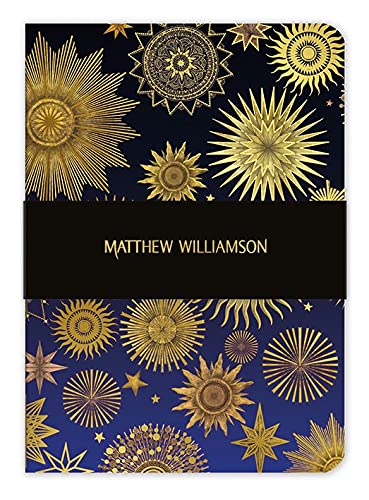 Matthew Williamson Stardust Luxus-Notizbuch, A5 von Museums & Galleries