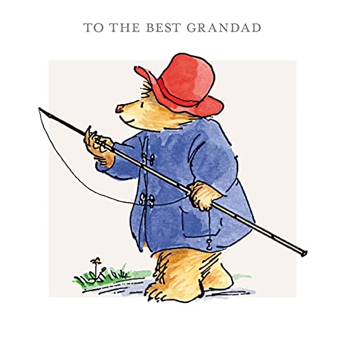 Museums & Galleries Paddington Bear Fishing Best Grandad Geburtstagskarte mit weißem Umschlag Museums & Galleries Paddington Bear Fishing Best Grandad Geburtstagskarte mit weißem Umschlag von Museums & Galleries