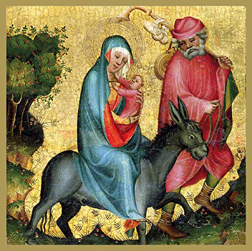 Weihnachtskarten"Flight into Egypt", 8 Stück von Museums & Galleries