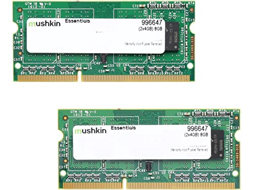 MUSHKIN 8GB DDR3 SODIMM PC3-12800 Memoria 1600 MHz von Mushkin Enhanced