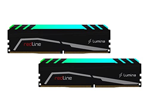 Mushkin Memoria 16 GB DDR4-3200 KIT, 2 X 8GB MLA4C320GJJM8GX2, Redline Lumina RGB von Mushkin Enhanced