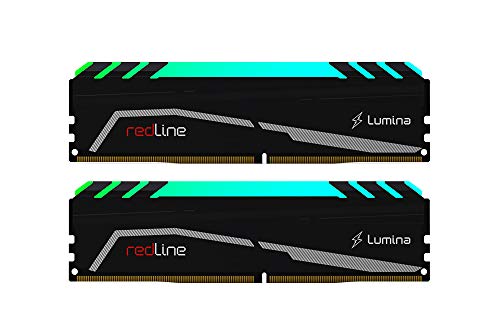 Mushkin Redline Lumina – DDR4 RGB Gaming DRAM – 64GB (2x32GB) UDIMM Arbeitsspeicher – 3600MHz (PC4-28800) *CL-16* – 288-pin 1,4V Desktop RAM – XMP Ready – LED Kühlkörper – (MLA4C3 60GKKP. 32GX2) von Mushkin Enhanced