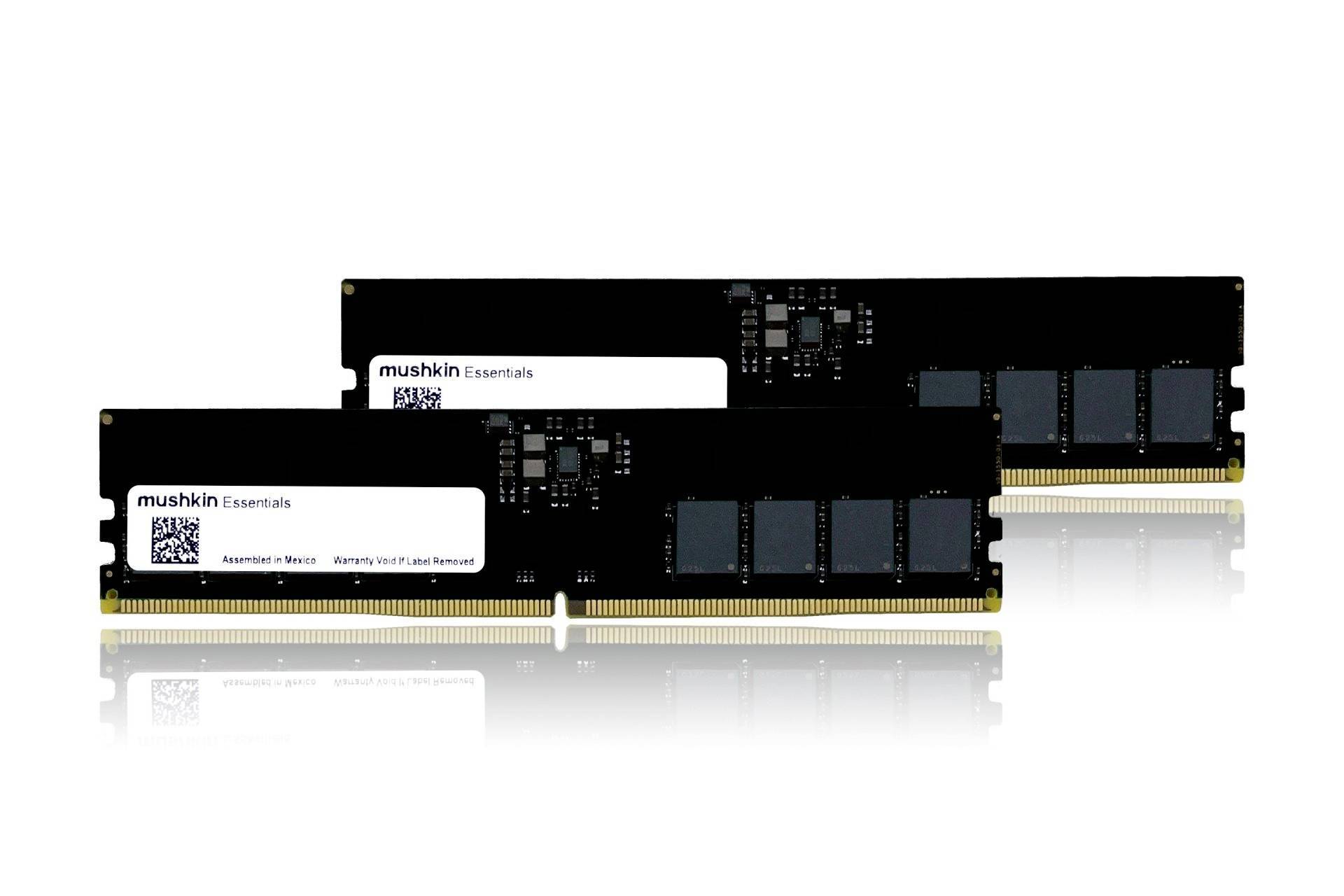 DDR5 64GB PC 4800 CL40 (2x32GB) Mushkin Essentials 1,1V intern retail von Mushkin