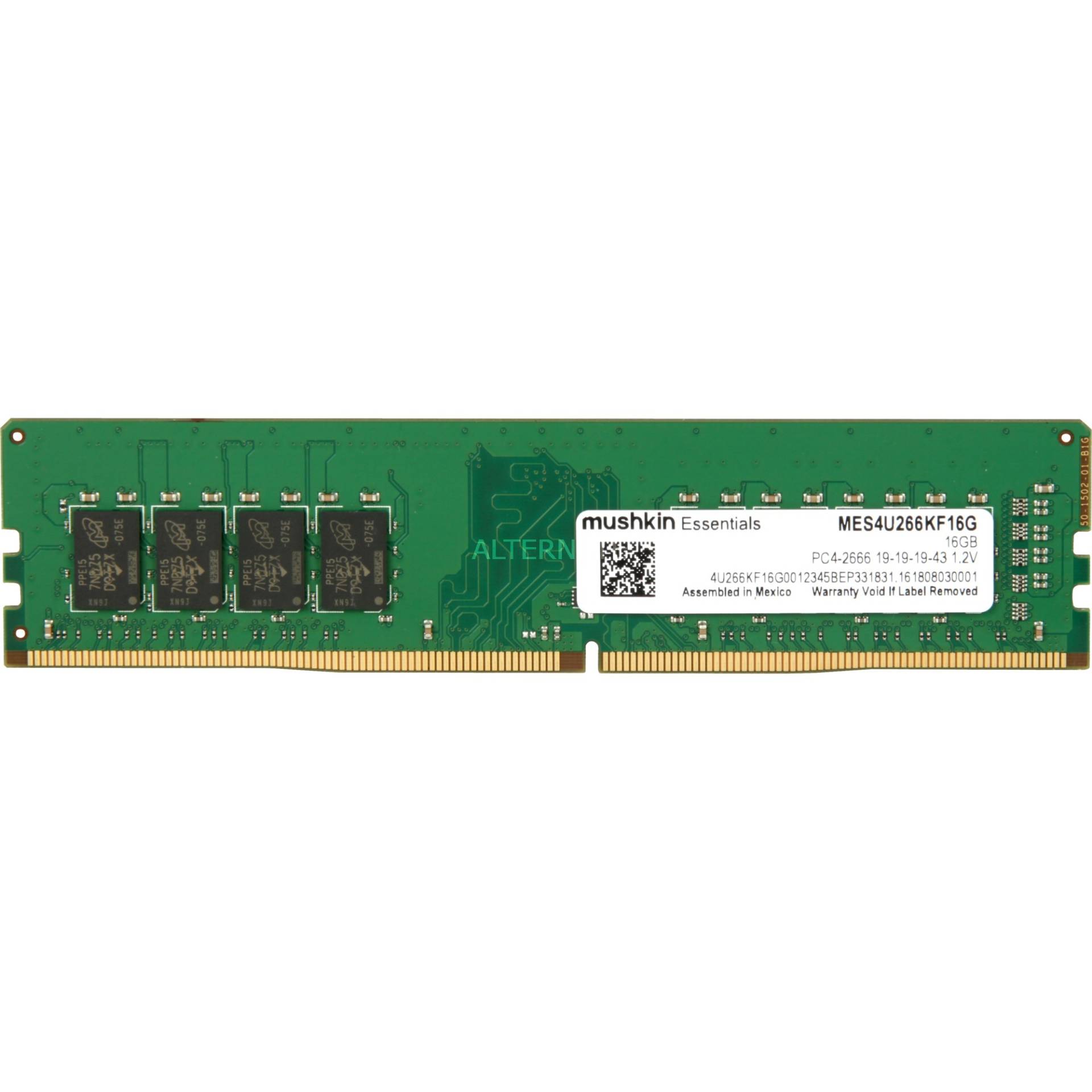 DIMM 16 GB DDR4-2666  , Arbeitsspeicher von Mushkin